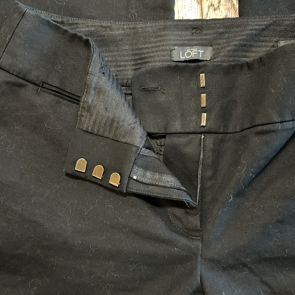 Ann Taylor Loft Black Dress Pants - Picture 5 of 8